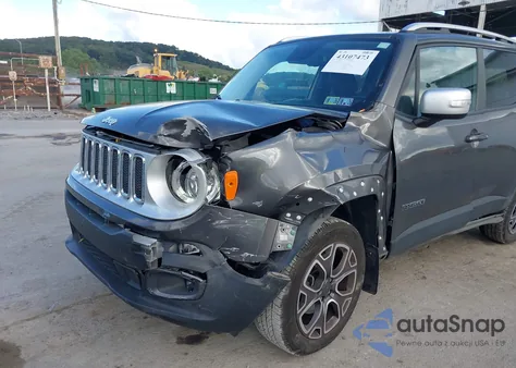 2016 Jeep Renegade Limited from USA, damaged, VIN ZACCJBDT4GPC86515